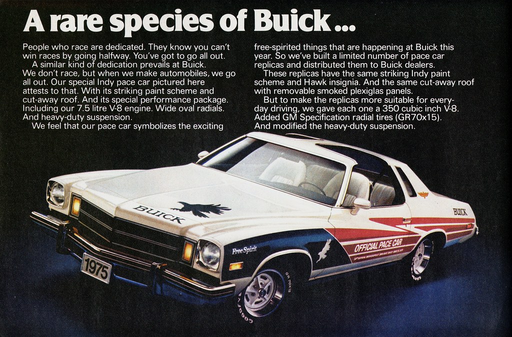 1975 Buick Century Indy 500 Pace Car Alden Jewell Flickr