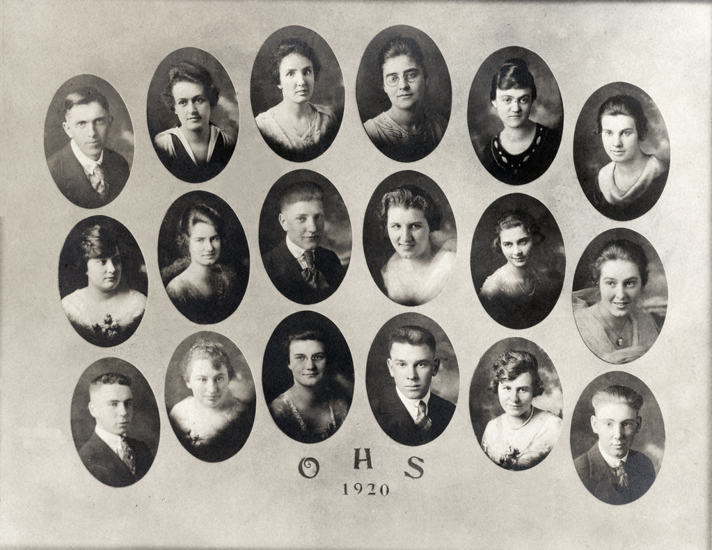 O'Neill Nebraska High School Graduating Class of 1920 Flickr