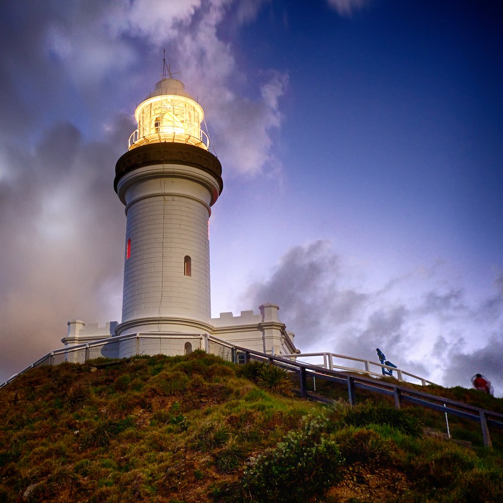 Byron Bay Lighthouse Towering over Byron Bay, set at Austr… Flickr