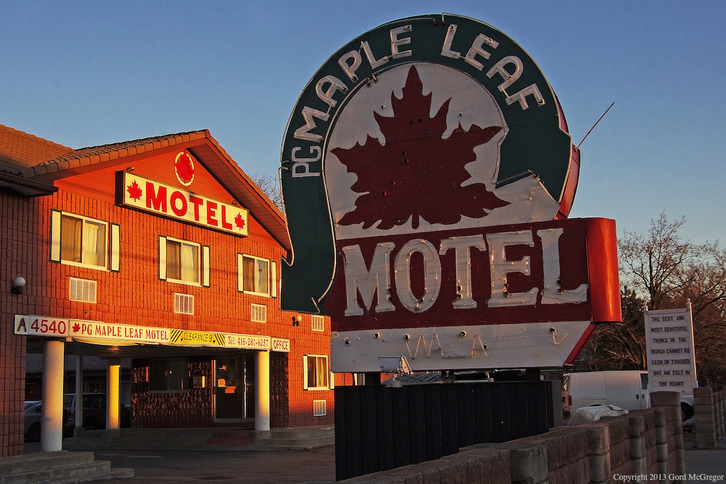 9849 Maple Leaf Motel West Hill Ontario. ontario photo connection Flickr