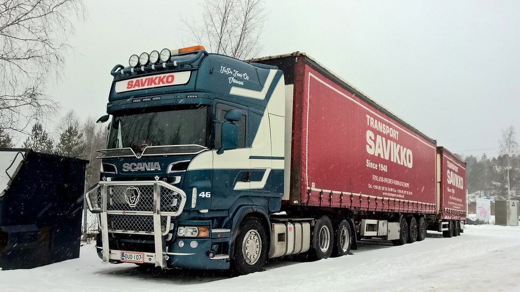 Finland Trucks Scania JuPe Trans Oy, Savikko, Viitasaari, … Frank