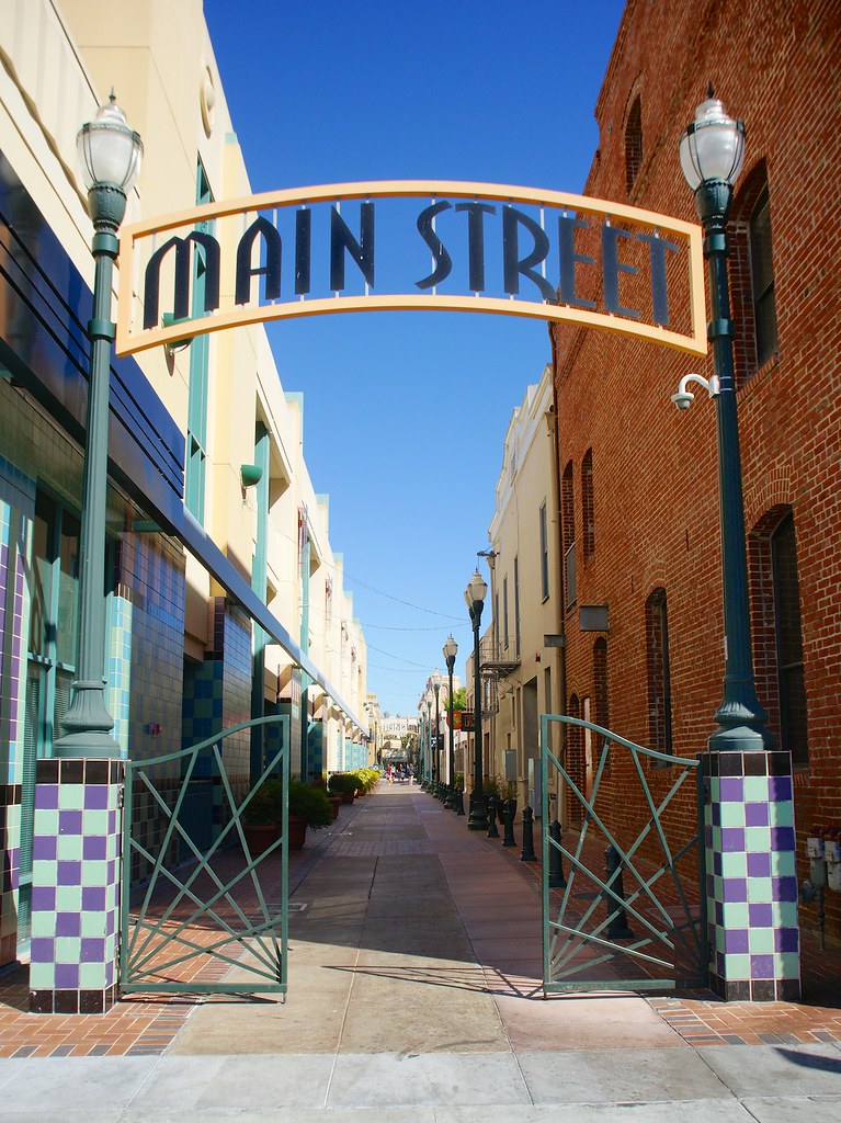 main street downtown San Mateo, CA. Riex Flickr