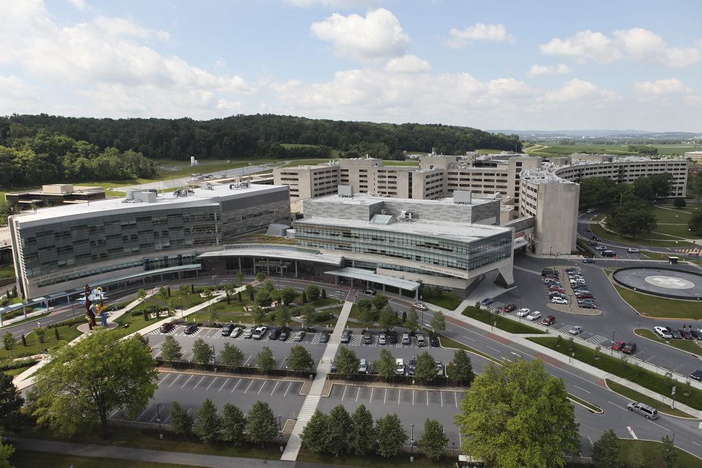 Aerial view of Penn State Hershey Medical Center An aerial… Flickr