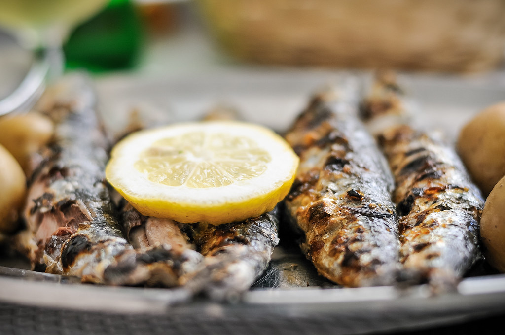 Memories of Lisbon Sardines for Santo António • GAIL AT LARGE