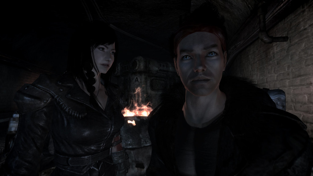 Meresti Train Station Two Vault dwellers a little unnerved… Flickr