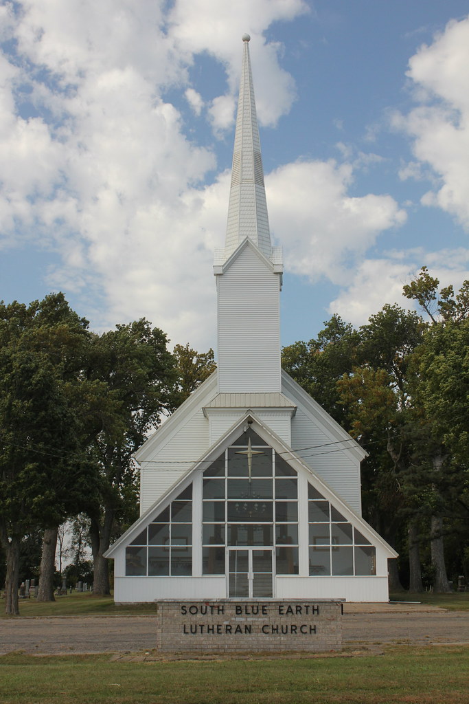 South Blue Earth Lutheran Church rural Bricelyn, MN Flickr