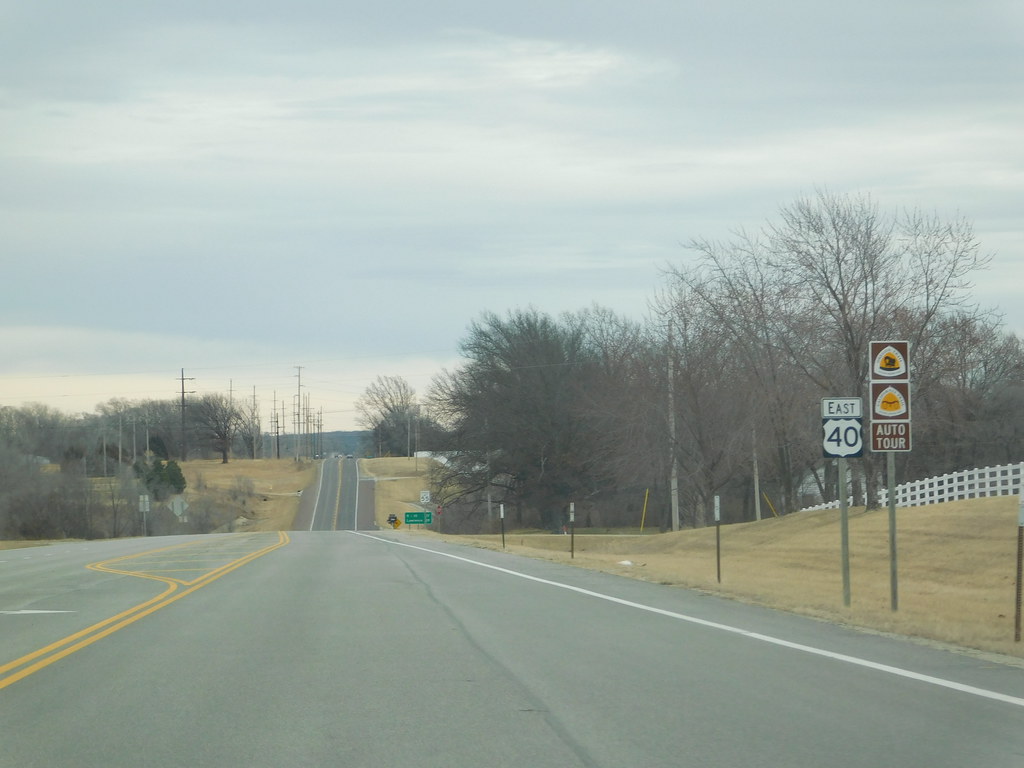 U.S. Route 40 in Kansas Topeka to Lawrence, Kansas Flickr