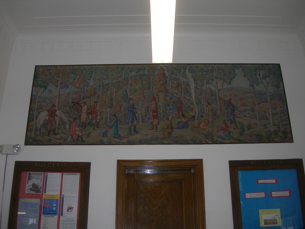 Blakely GA Post Office Mural New Deal mural entitled "The … Flickr