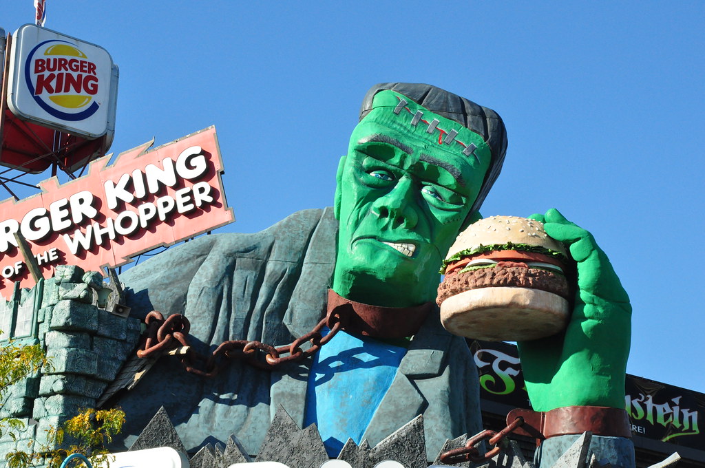 Frankenstein Niagara burger 2013 Niagara Falls Burger King… Flickr