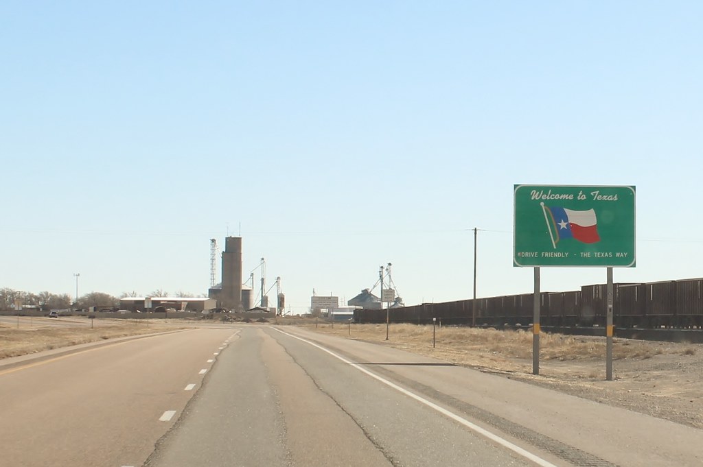to texas on highway 87 near texline Bradley Gordon Flickr