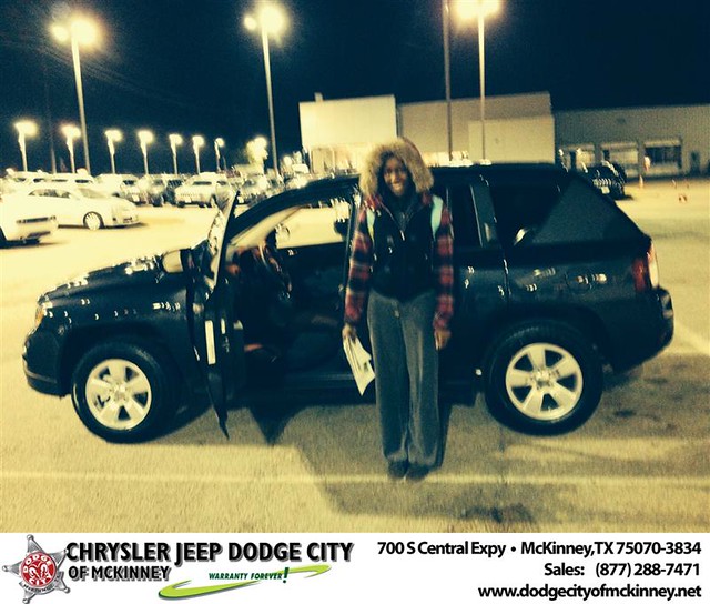 Thank you to Bridgette Cox on your new 2014 Jeep Compass