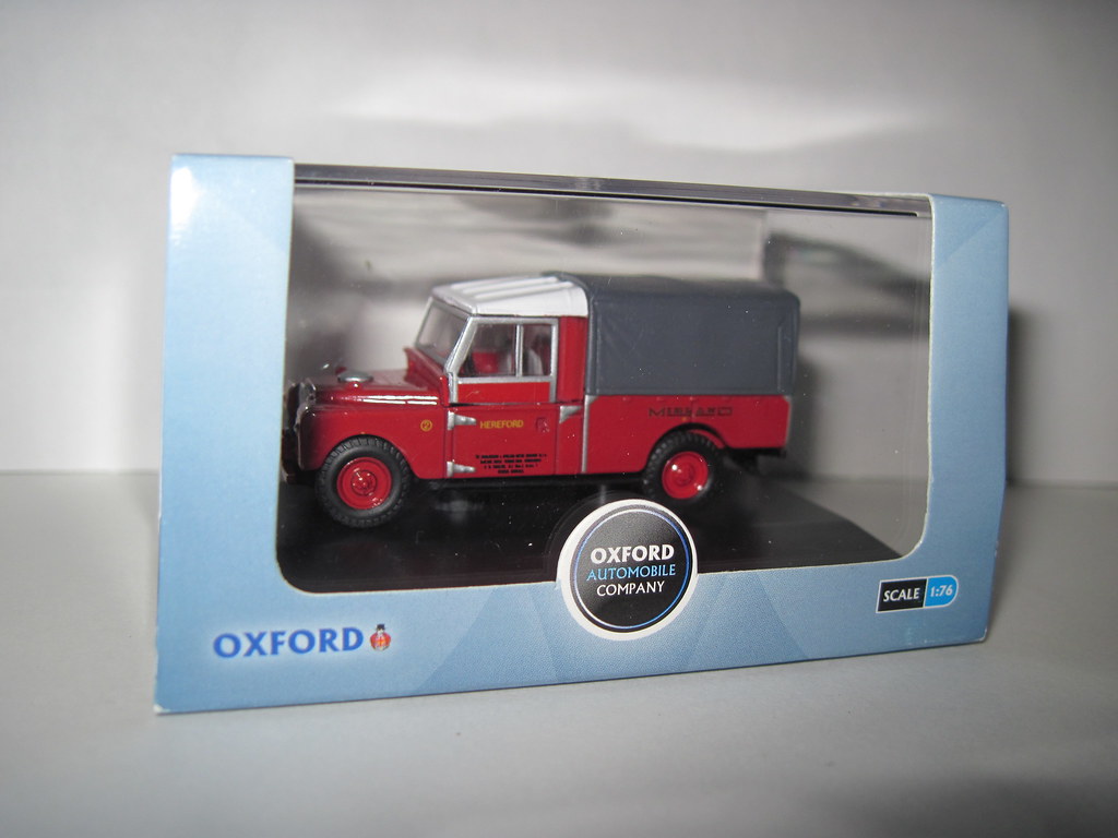 Land Rover Midland Red With Canvas Tilt Oxford Diecast Sean Flickr
