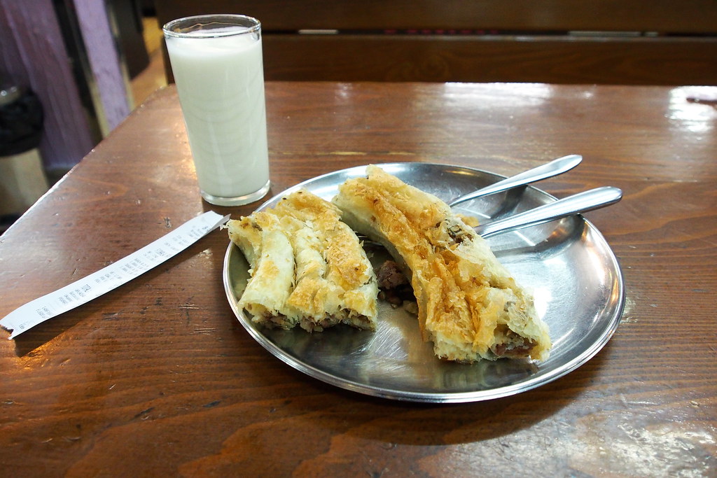 Burek with Yogurt in Bašcaršija. a photo on Flickriver