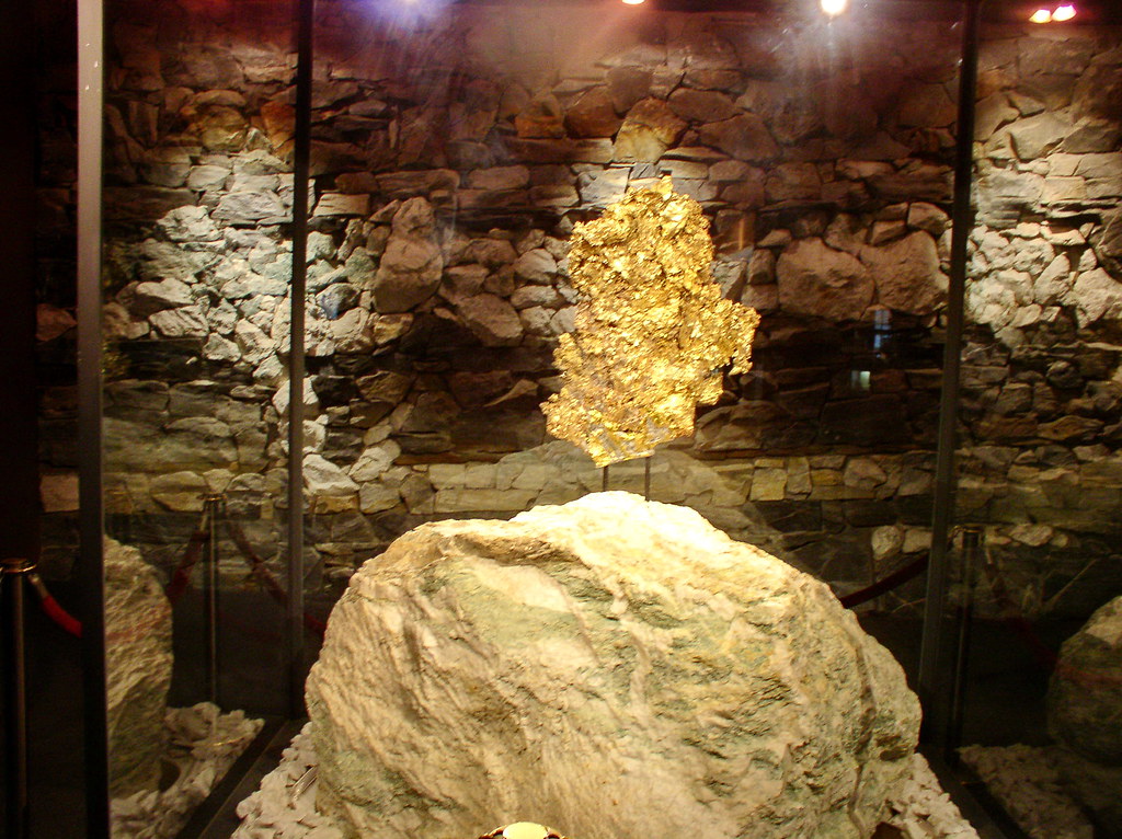 Ironstone Winery 07 A gold nugget in the Heritage museum a… Flickr