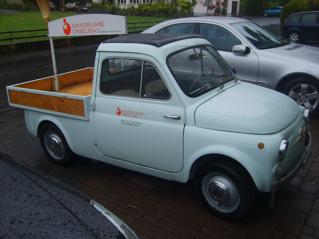 Fiat 500 PickUp TI 23772 (CH) Museumstrasse, Hofstetten (… Niels