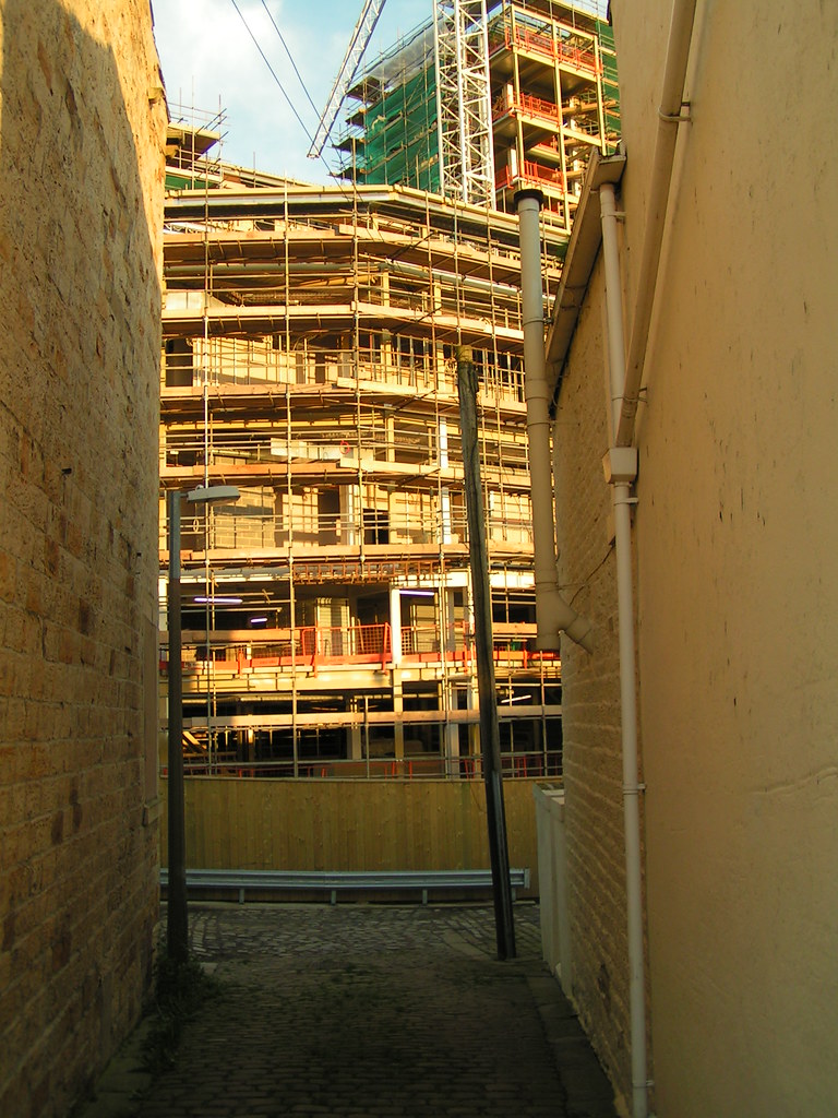 Burnley Constructing the St Peters medical centre Flickr