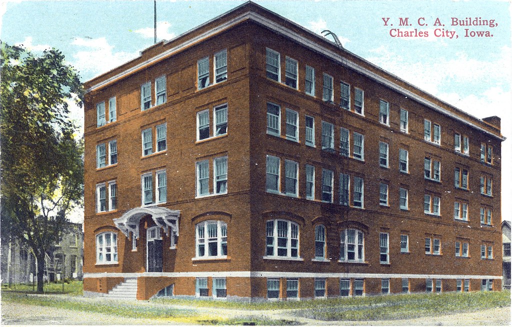 YMCA 01 (1) Post Card of the Y.M.C.A in Charles City, IA. … Flickr