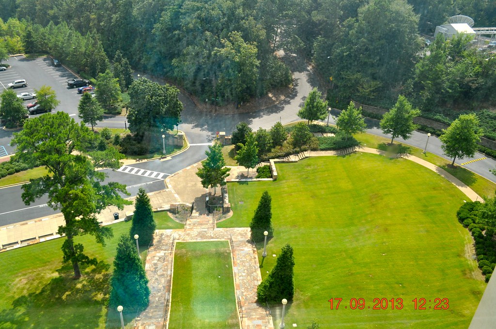 View of Vulcan Park from atop the Vulcan 2013 Sept 17 Vulc… Flickr