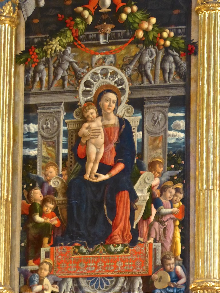 Verona, The Basilica of San Zeno The San Zeno Altarpiece i… Flickr