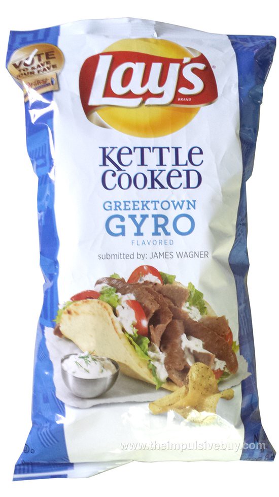 Lay's Kettle Cooked Greektown Gyro Potato Chips theimpulsivebuy Flickr