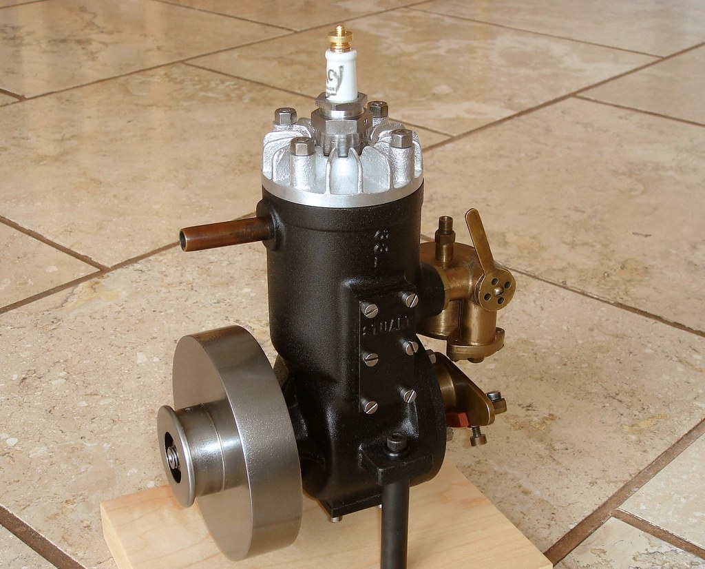 Stuart Lightweight Gas Boat Engine, UK, circa 1910 Flickr