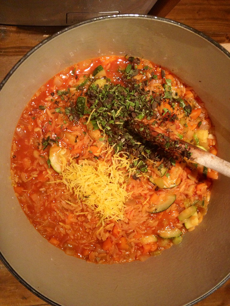 Orzo pasta bake Orzo pasta bake Lizzie Flickr