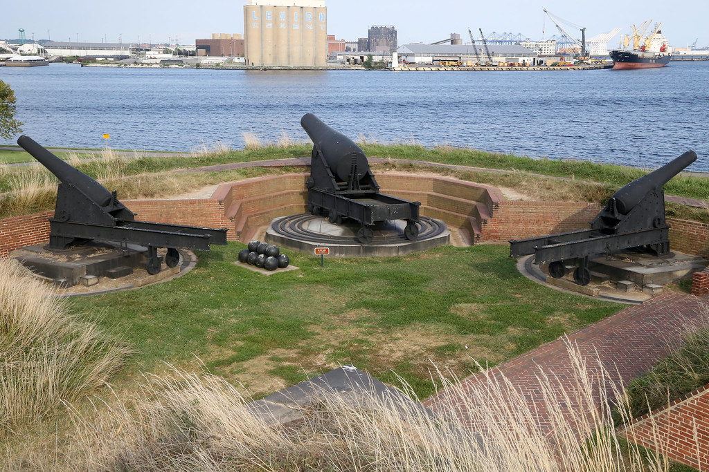 Guns of Fort McHenry Fort McHenry Baltimore MD August 21, … Jim