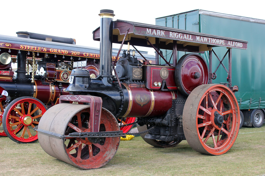 SE0082Lincoln. FU1327 1923 Marshall steam roller No76797 … Flickr