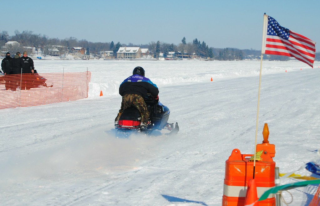 Snowmobile Races, Wonder Lake, Illinois Cragin Spring Flickr