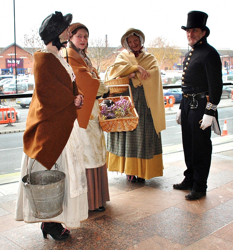 Gloucester Quays Christmas Festival Victorian costumes Flickr