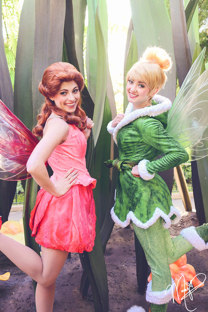 Rosetta & Tinker Bell Rosetta & Tink in Pixie Hollow at Di… Flickr