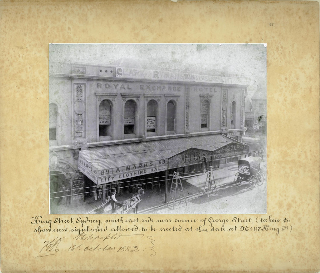 King Street, Sydney, southeast side near corner of … Flickr