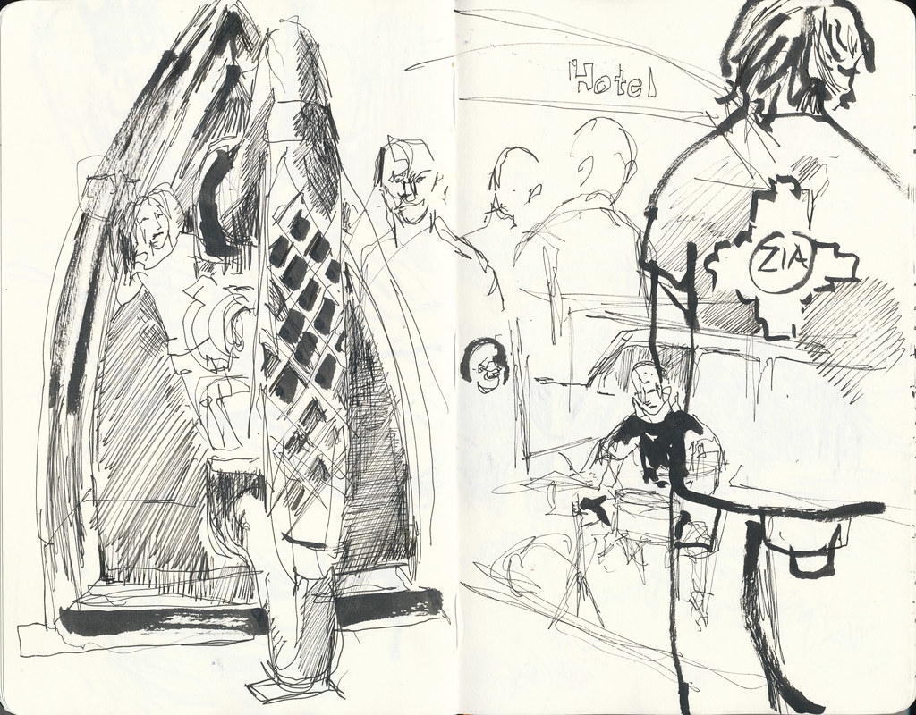 Public sculpture in downtown Asheville Tom Pellett Flickr