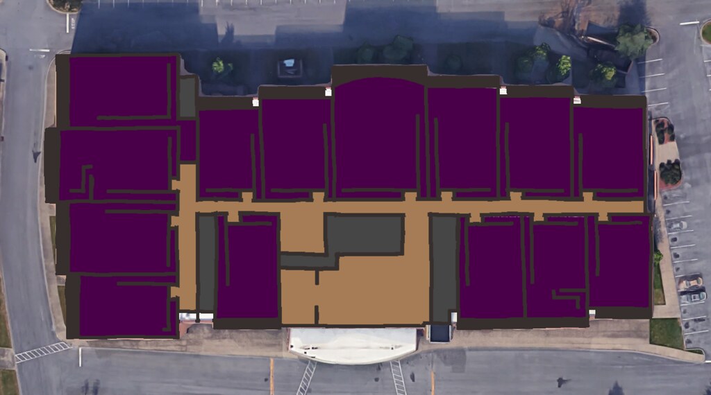 Cinemark Tinseltown USA (Oak Ridge) More Detailed Layout… Flickr