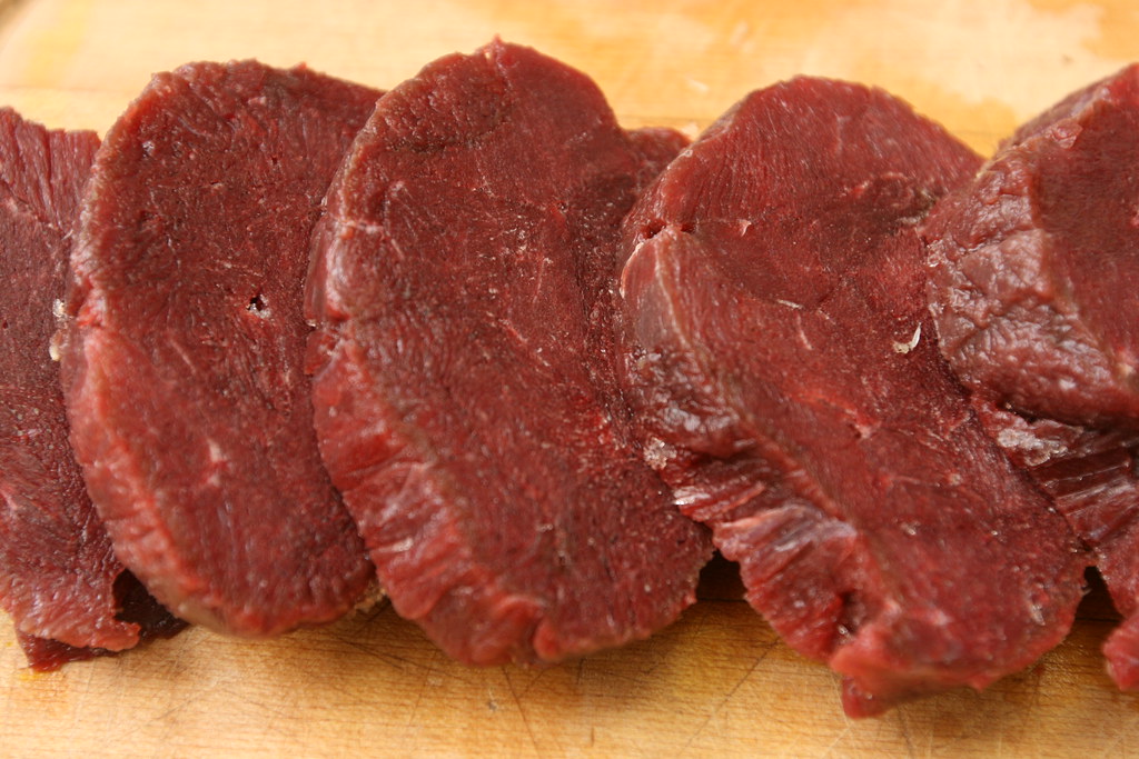 Lucky to get some beautiful wild elk meat from inlaws Flickr