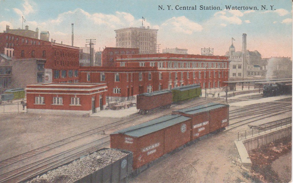 New York Central Station Watertown, NY Rome, Watertown, & … Flickr