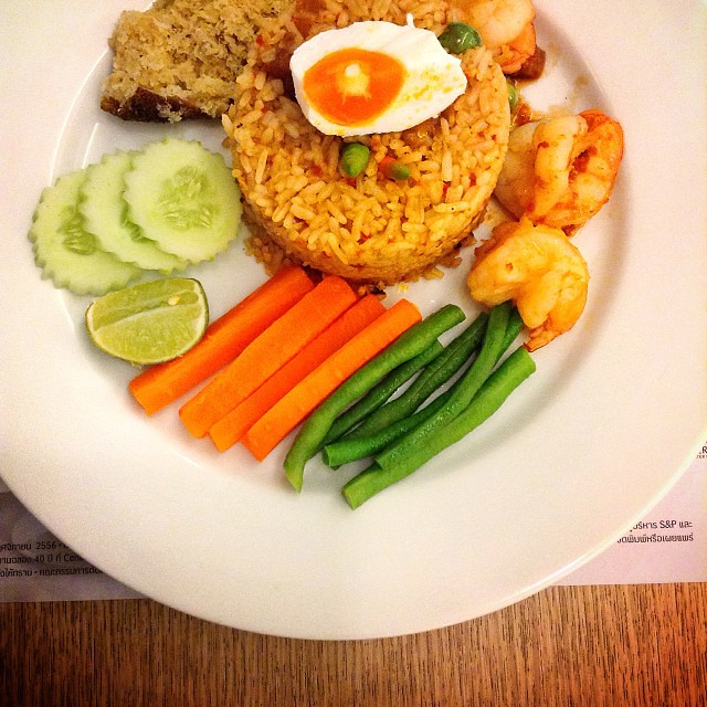 Khao Pad Nam Prik Long Rua meekob Flickr