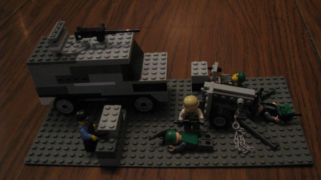 sams lego project 003 battle scene Sam5445 Flickr
