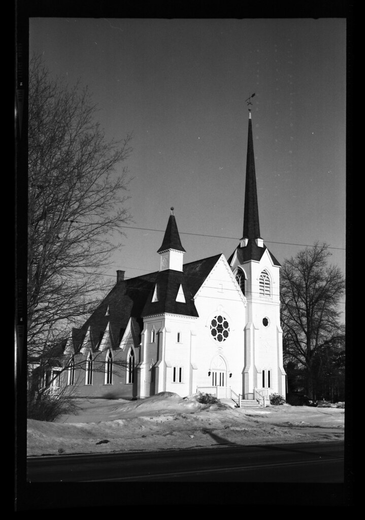 Galway Church, Galway, N.Y. Kodak Medalist II camera, Veri… Flickr