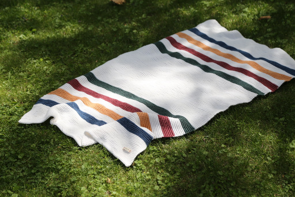 HBC baby blanket Pattern Hudson's Bay Inspired Baby Bla… Flickr