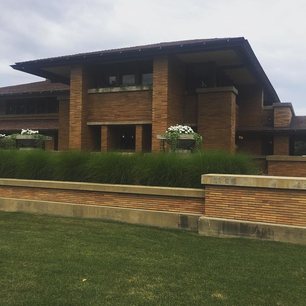 The Martin House, designed by Frank Lloyd Wright and built… Flickr