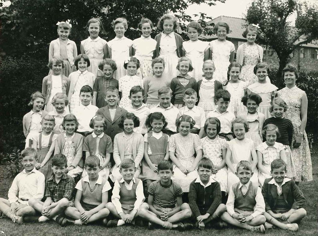 Tootal Drive County Primary School, Salford 1958 Flickr
