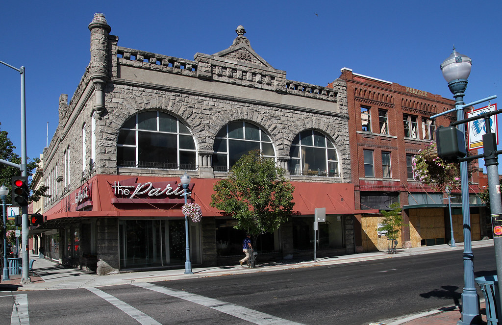 The Paris Dress shop in Old Town, Pocatello, Idaho. I real… Flickr