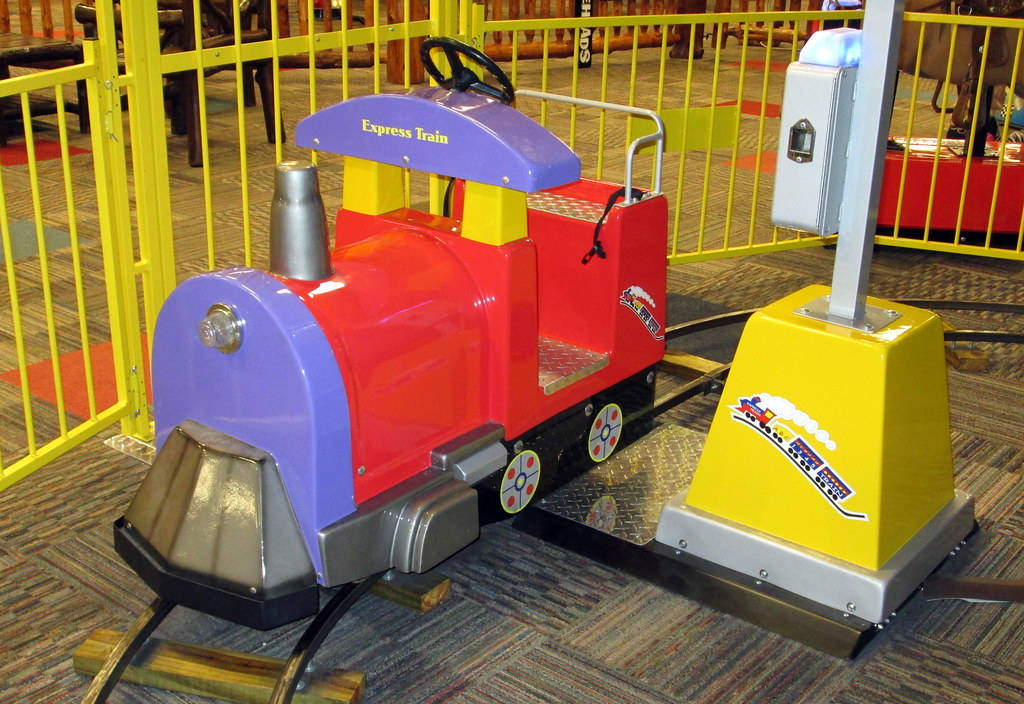 Coin Operated Train Ride. Mark Flickr