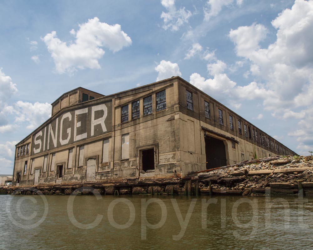Singer Sewing Machine Factory, Newark Bay, Elizabeth, New … Flickr