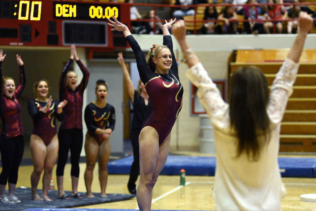 DU Gymnastics Julia Ross University of Denver gymnast Ju… Flickr