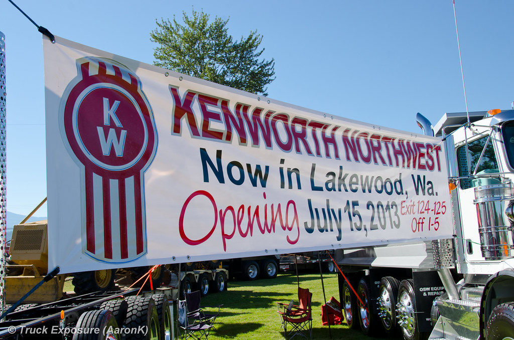 Kenworth Northwest Lakewood Wa Sign 2013 Buckley Log Show Flickr