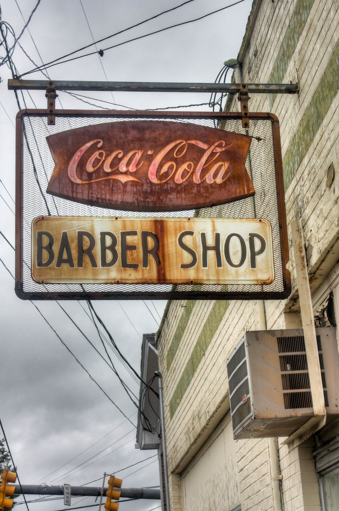 Wytheville Barber Shop Photo by Kevin Borland. Flickr