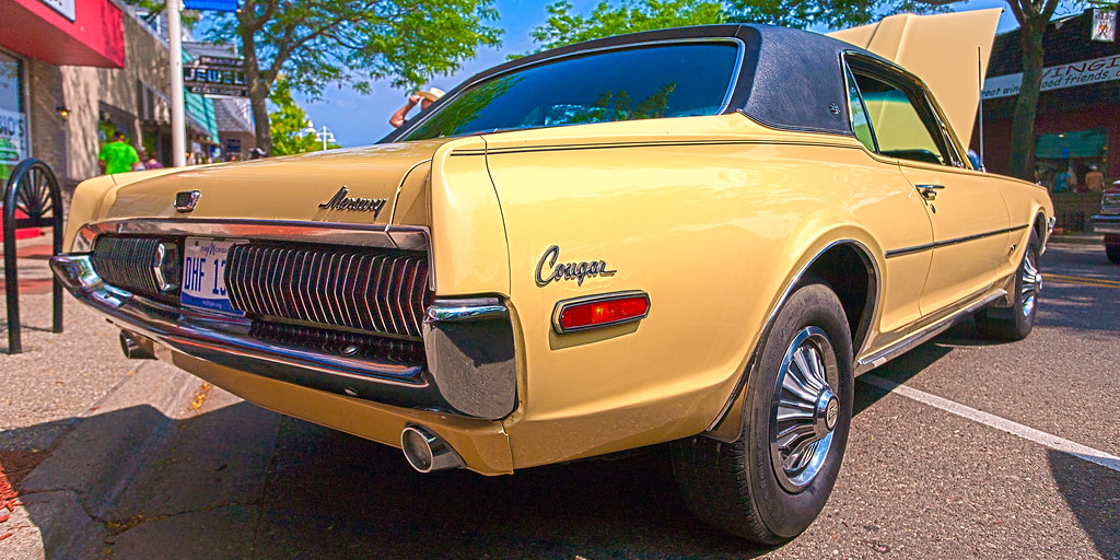 1968 Mercury Cougar 2015 Tawas, MI car show Thomas Flickr