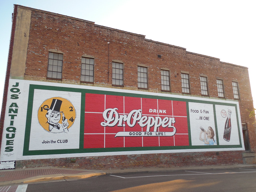 Dr Pepper Mural Mt Pleasant, Texas Jimmy Emerson, DVM Flickr
